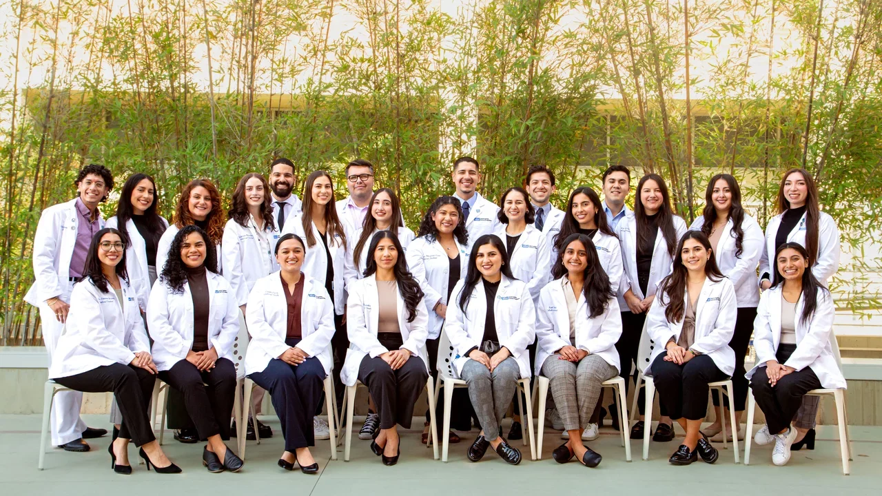A group photo of the Latino Medical Student Association