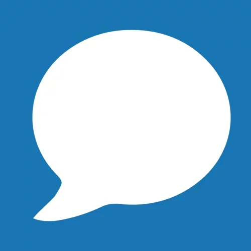 White Speech Bubble Art Work