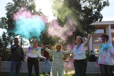 Holi festival of colors